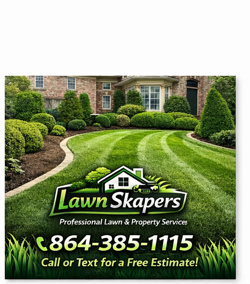 Healthy shrub line at a residential Upstate property