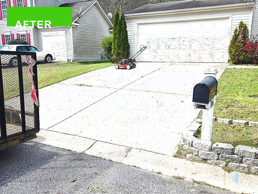 Front yard after mowing and trimming by LawnSkapers